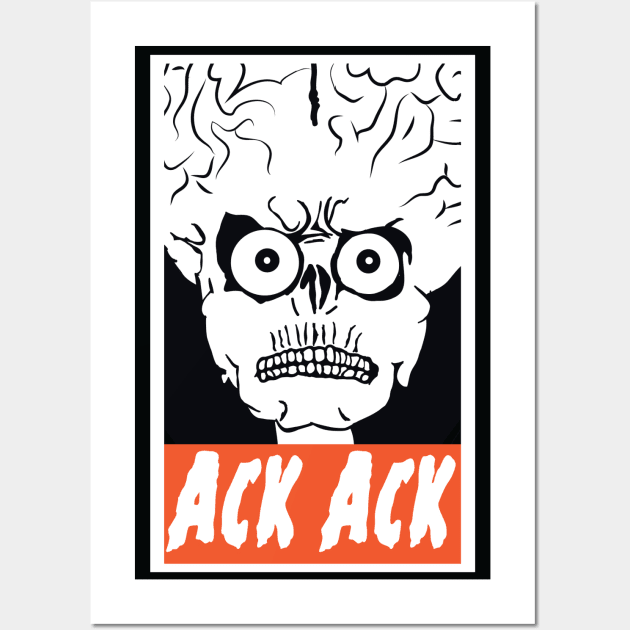 ACK ACK Wall Art by pixelcat